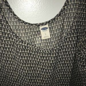 Old Navy Black/white Tank top (9)